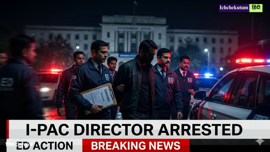 I-PAC Director Arrested by ED